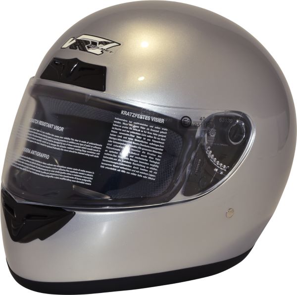 VR1 TA2000 HELMET Silver - Powered by 